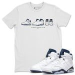 Jordan 6 Midnight Navy Sneaker Match Tees Air Jordan 6 Prelude Sneaker Tees Jordan 6 Midnight Navy Sneaker Release Tees Unisex Shirts