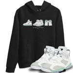 Jordan 6 Mint Foam Sneaker Match Tees Air Jordan 6 Prelude Sneaker Tees Jordan 6 Mint Foam Sneaker Release Tees Unisex Shirts