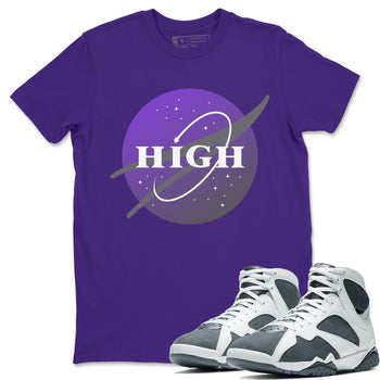 Jordan 7 Flint Sneaker Match Tees High Sneaker Tees Jordan 7 Flint Sneaker Release Tees Unisex Shirts
