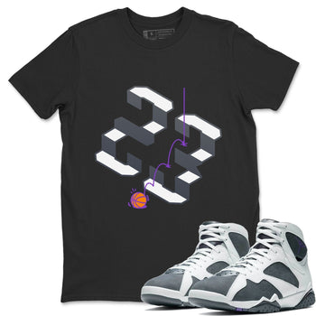 Jordan 7 Flint Sneaker Match Tees Steps Sneaker Tees Jordan 7 Flint Sneaker Release Tees Unisex Shirts