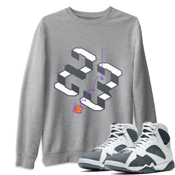 Jordan 7 Flint Sneaker Match Tees Steps Sneaker Tees Jordan 7 Flint Sneaker Release Tees Unisex Shirts