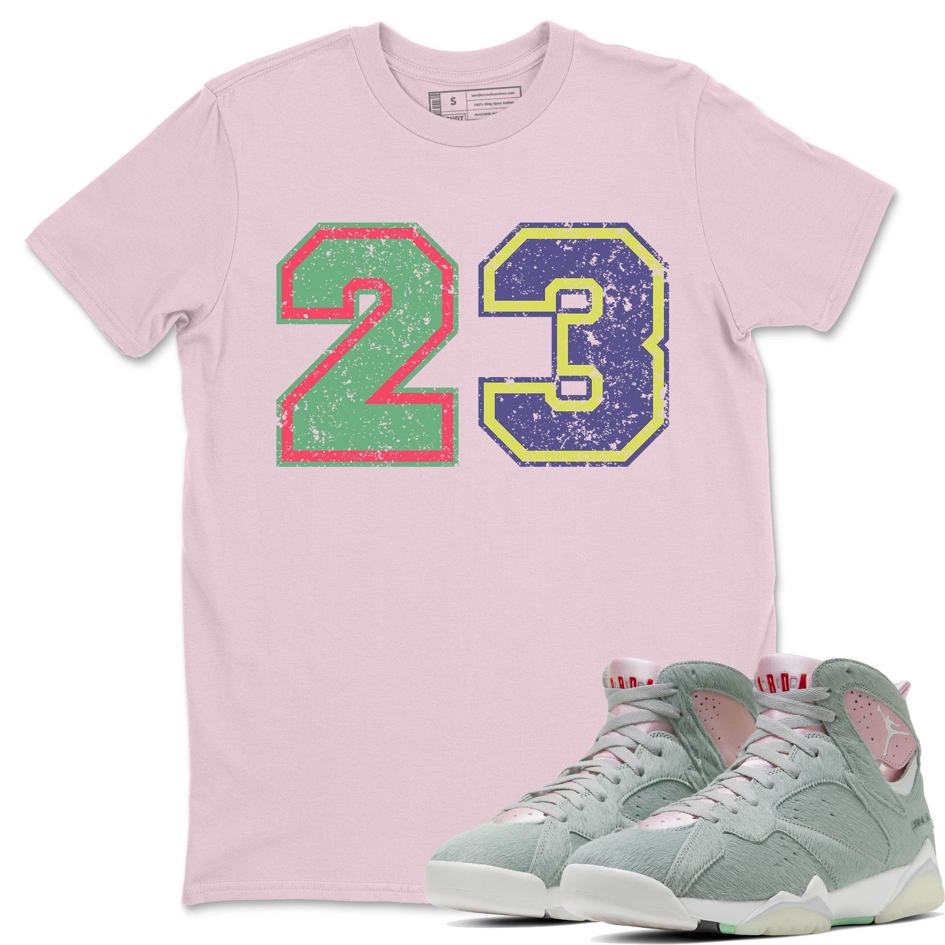 Jordan 7 Hare Sneaker Match Tees 23 Sneaker Tees Jordan 7 Hare Sneaker Release Tees Unisex Shirts