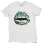 Jordan 7 Hare Sneaker Match Tees Laips Jewel Sneaker Tees Jordan 7 Hare Sneaker Release Tees Unisex Shirts