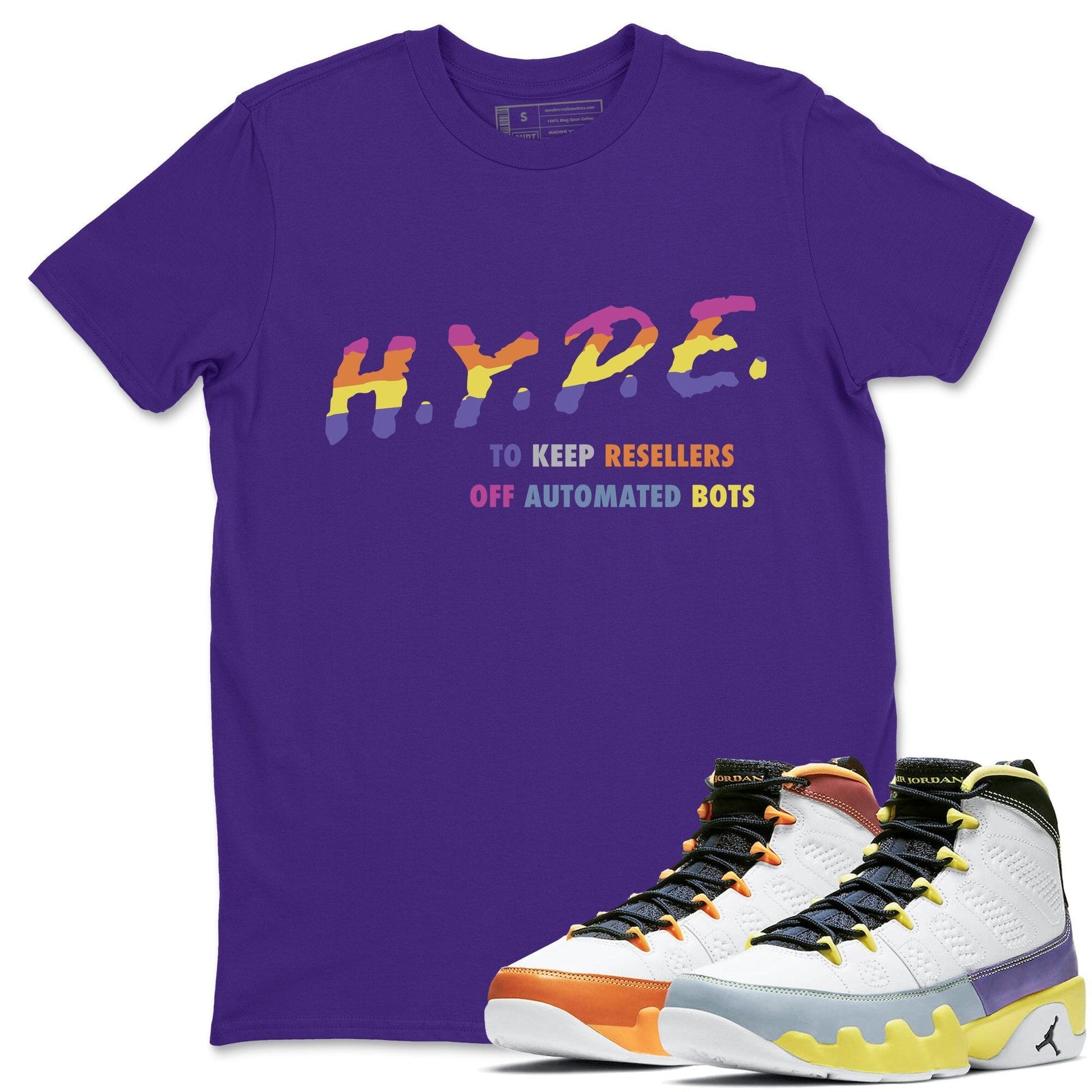 Jordan 9 Change The World Sneaker Match Tees Hype Sneaker Tees Jordan 9 Change The World Sneaker Release Tees Unisex Shirts