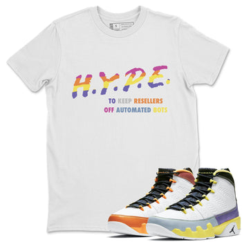 Jordan 9 Change The World Sneaker Match Tees Hype Sneaker Tees Jordan 9 Change The World Sneaker Release Tees Unisex Shirts