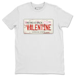 Air Force 1 Valentines Day Sneaker Match Tees Jordan Plate Sneaker Tees Air Force 1 Valentines Day Sneaker Release Tees Unisex Shirts