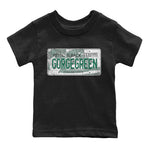 Jordan 1 Gorge Green Sneaker Match Tees Jordan Plate Sneaker Tees Jordan 1 Gorge Green Sneaker Release Tees Kids Shirts