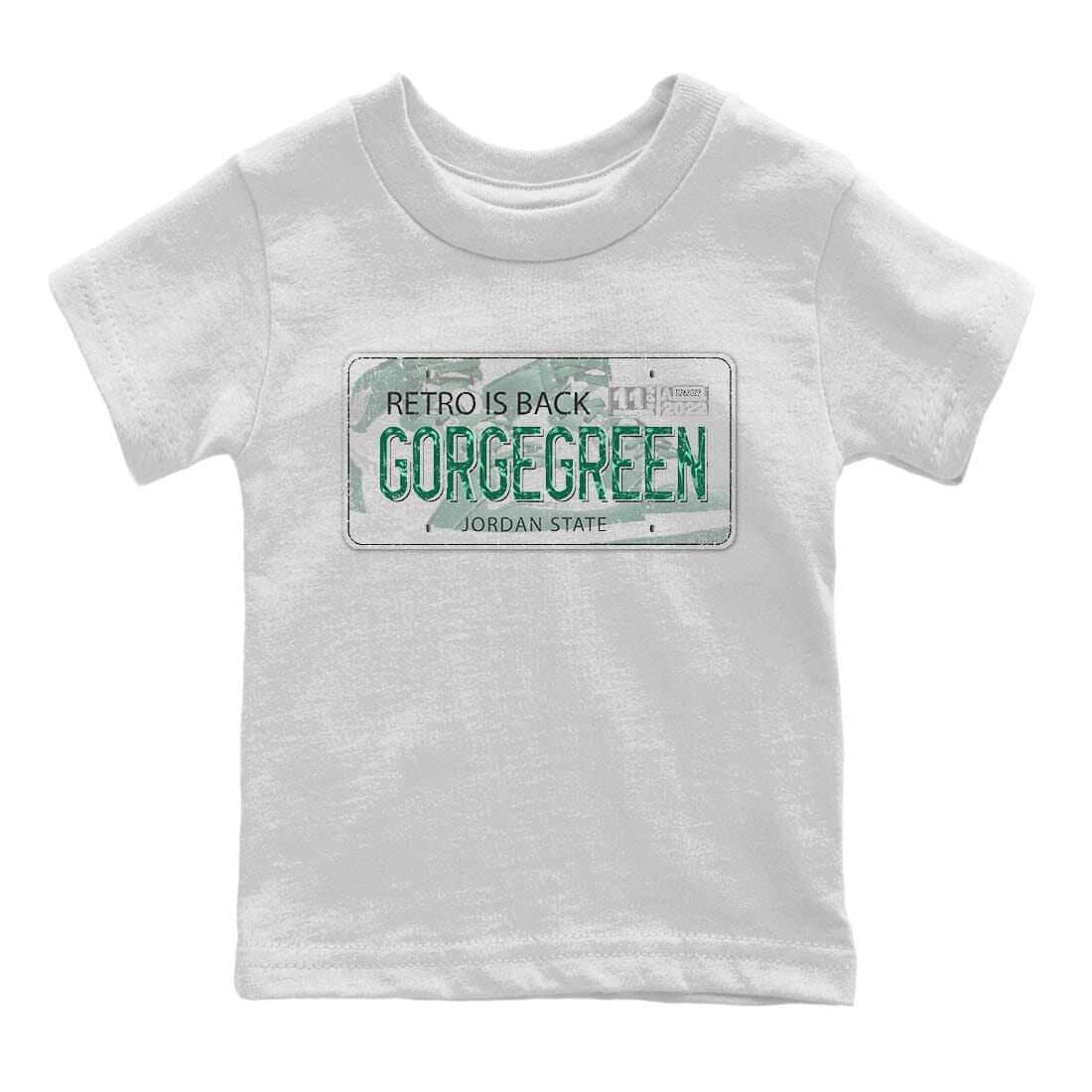 Jordan 1 Gorge Green Sneaker Match Tees Jordan Plate Sneaker Tees Jordan 1 Gorge Green Sneaker Release Tees Kids Shirts
