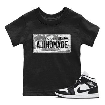 Jordan 1 Homage Sneaker Match Tees Jordan Plate Sneaker Tees Jordan 1 Homage Sneaker Release Tees Kids Shirts