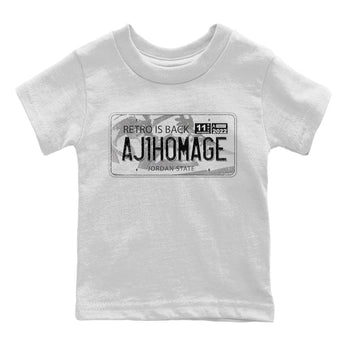 Jordan 1 Homage Sneaker Match Tees Jordan Plate Sneaker Tees Jordan 1 Homage Sneaker Release Tees Kids Shirts