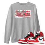 Jordan 1 lost & found Sneaker Match Tees Jordan Plate Sneaker Tees Jordan 1 lost & found Sneaker Release Tees Unisex Shirts