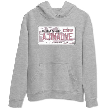 Air Jordan 1 Mauve shirt to match jordans Jordan Plate sneaker tees AJ1 Mauve SNRT Sneaker Tees Sneaker Matching Clothing Brand Unisex Sneaker Tee Heather Grey 2 T-Shirt