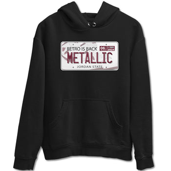 AJ1 Metalic Burgundy shirt to match jordans Jordan Plate sneaker tees Air Jordan 1 Metalic Burgundy SNRT Sneaker Release Tees unisex cotton Black 2 crew neck shirt