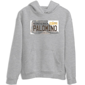Air Jordan 1 Palomino shirt to match jordans Jordan Plate sneaker tees Crew Neck Jordan 1 Retro High OG Palomino SNRT Sneaker Release Tees Unisex Casual Shirts Heather Grey 2 T-Shirt