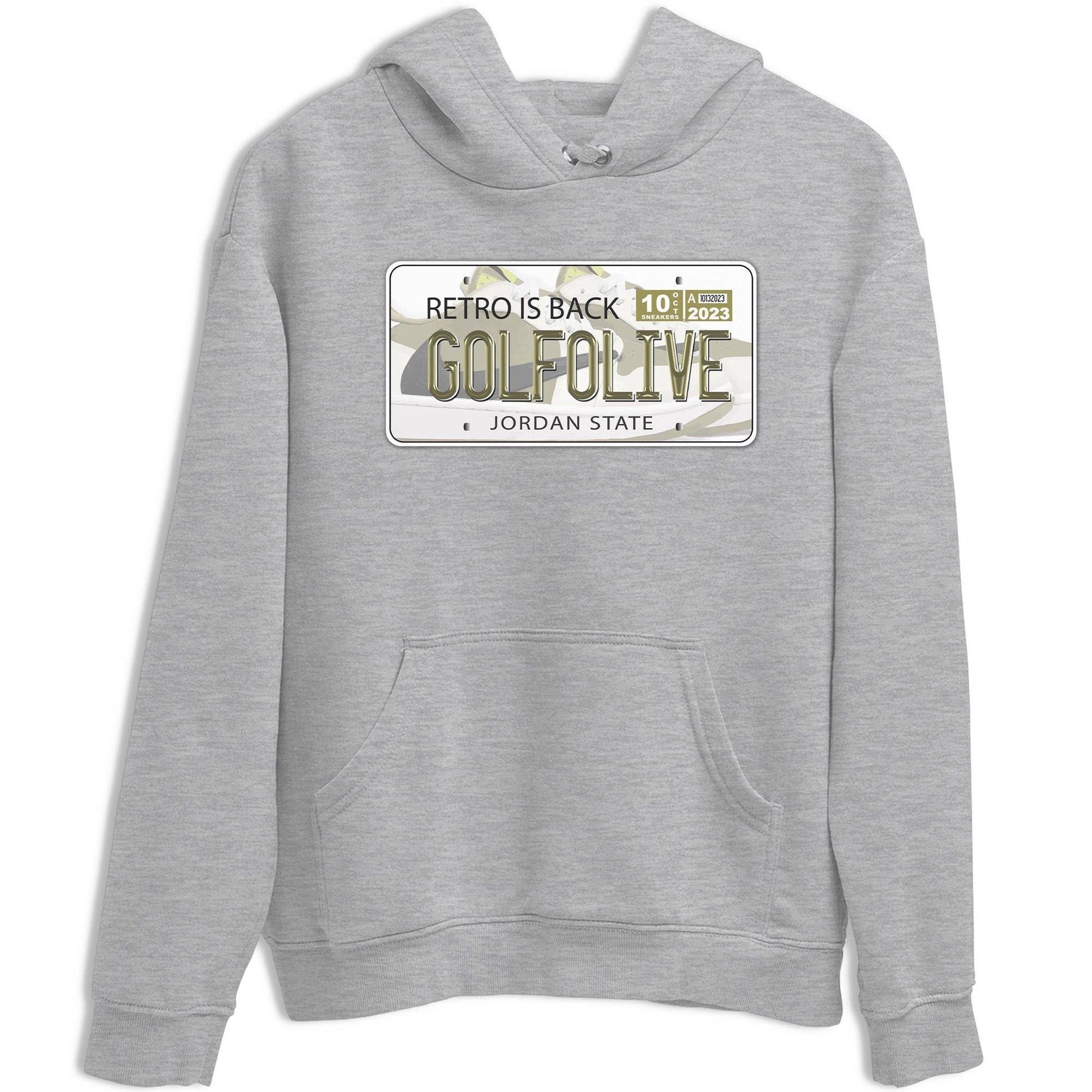 Jordan 1 Low X Travis Scott Golf Olive shirt to match jordans Jordan Plate sneaker release tees Air Jordan 1 Travis Scott Golf Olive SNRT Sneaker Tees Unisex Streetwear Clothing Heather Grey 2 T-Shirt