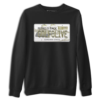 Jordan 1 Low X Travis Scott Golf Olive shirt to match jordans Jordan Plate sneaker release tees Air Jordan 1 Travis Scott Golf Olive SNRT Sneaker Tees Unisex Streetwear Clothing Black 2 T-Shirt