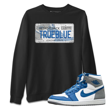 Jordan 1 True Blue Sneaker Match Tees Jordan Plate Sneaker Tees Jordan 1 True Blue Sneaker Release Tees Unisex Shirts