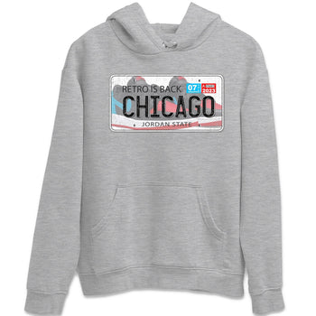 Air Jordan 1 Low UNC to Chicago shirt to match jordans Jordan Plate sneaker tees Air Jordan 1 UNC to Chicago SNRT Sneaker Release Tees Unisex Heather Grey 2 T-Shirt