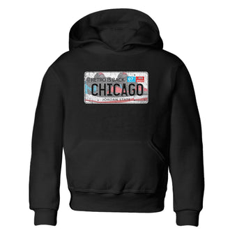 Air Jordan 1 Low UNC to Chicago shirt to match jordans Jordan Plate sneaker tees Air Jordan 1 UNC to Chicago SNRT Sneaker Release Tees Baby Toddler Black 2 T-Shirt