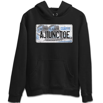Air Jordan 1 Retro High OG University Blue shirt to match jordans Jordan Plate sneaker tees Air Jordan 1 UNC Toe SNRT Sneaker Release Tees Unisex Black 2 T-Shirt