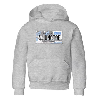 Air Jordan 1 Retro High OG University Blue shirt to match jordans Jordan Plate sneaker tees Air Jordan 1 UNC Toe SNRT Sneaker Release Tees Baby Toddler Heather Grey 2 T-Shirt