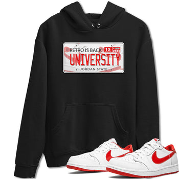 1s Low University Red shirt to match jordans Jordan Plate sneaker tees Air Jordan 1 University Red SNRT Sneaker Tees Sneaker Matching Clothing Brand Unisex Sneaker Tee Black 1 T-Shirt