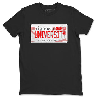 1s Low University Red shirt to match jordans Jordan Plate sneaker tees Air Jordan 1 University Red SNRT Sneaker Tees Sneaker Matching Clothing Brand Unisex Sneaker Tee Black 2 T-Shirt