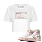 Air Jordan 1 Washed Pink Jordan Plate WMNS Cotton Sneaker Hoodie Air Jordan 1 Washed Pink Sneaker Crop Hoodie Washing and Care Tip