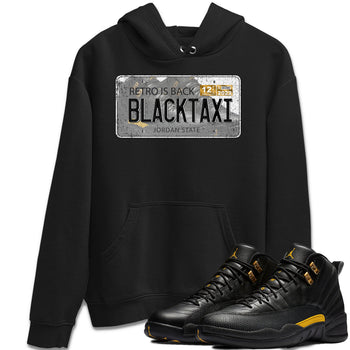 Jordan 12 Black Taxi Sneaker Match Tees Jordan Plate Sneaker Tees Jordan 12 Black Taxi Sneaker Release Tees Unisex Shirts