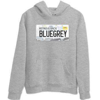 13s Blue Grey shirt to match jordans Jordan Plate sneaker tees Air Jordan 13 Blue Grey SNRT Sneaker Release Tees unisex cotton Heather Grey 2 crew neck shirt