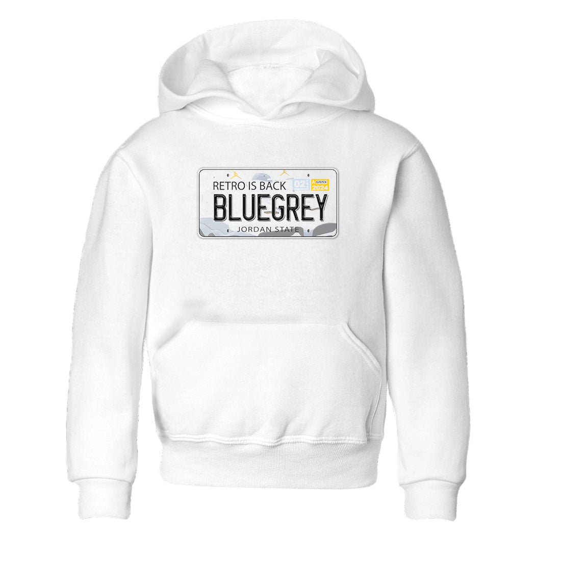 13s Blue Grey shirt to match jordans Jordan Plate sneaker tees Air Jordan 13 Blue Grey SNRT sneaker release tees baby toddler White 2 cotton Shirt