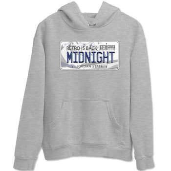 Air Jordan 3 Retro Midnight Navy shirt to match jordans Jordan Plate sneaker shirt 3s Midnight Navy SNRT sneaker tees unisex crew neck cotton Heather Grey 2 crew neck shirt
