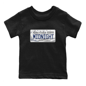 Air Jordan 3 Retro Midnight Navy shirt to match jordans Jordan Plate sneaker shirt 3s Midnight Navy SNRT sneaker tees baby toddler Black 2 cotton Shirt