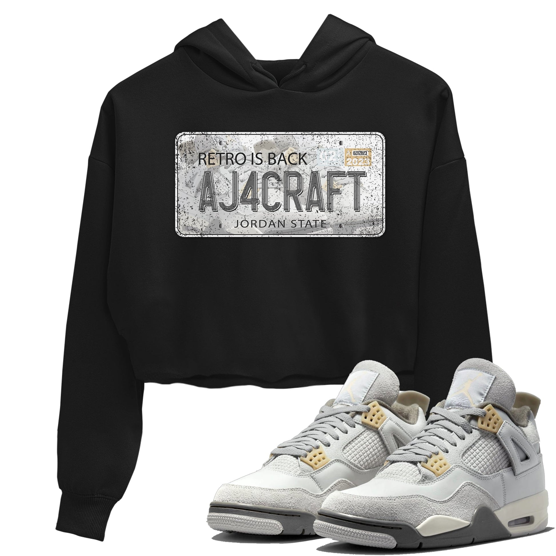 Jordan 4 Craft Sneaker Match Tees Jordan Plate Sneaker Tees Jordan 4 Craft Sneaker Release Tees Women's Shirts