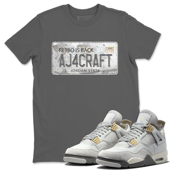 Jordan 4 Craft Sneaker Match Tees Jordan Plate Sneaker Tees Jordan 4 Craft Sneaker Release Tees Unisex Shirts