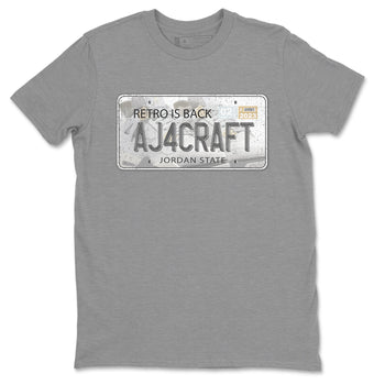 Jordan 4 Craft Sneaker Match Tees Jordan Plate Sneaker Tees Jordan 4 Craft Sneaker Release Tees Unisex Shirts