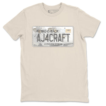 Jordan 4 Craft Sneaker Match Tees Jordan Plate Sneaker Tees Jordan 4 Craft Sneaker Release Tees Unisex Shirts
