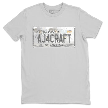 Jordan 4 Craft Sneaker Match Tees Jordan Plate Sneaker Tees Jordan 4 Craft Sneaker Release Tees Unisex Shirts