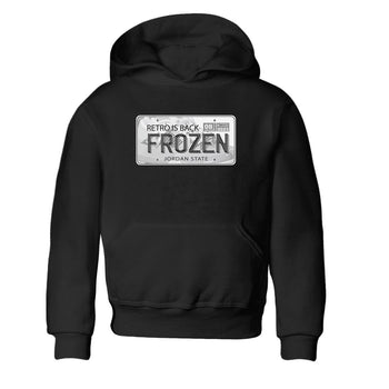 AJ4 Frozen Moments shirt to match jordans Jordan Plate sneaker tees Crew Neck AJ4 Frozen Moments SNRT Sneaker Release Tees Baby Toddler Black 2 T-Shirt