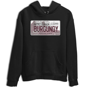Jordan 5 Burgundy shirt to match jordans Jordan Plate sneaker tees Crew Neck AJ5 Burgundy SNRT Sneaker Release Tees Unisex Casual Shirts Black 2 T-Shirt