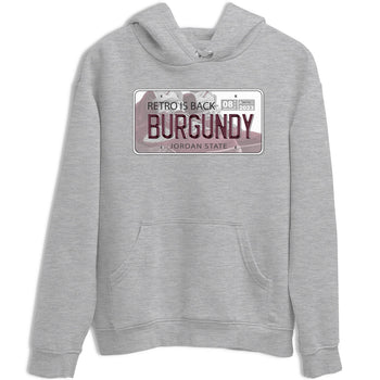 Jordan 5 Burgundy shirt to match jordans Jordan Plate sneaker tees Crew Neck AJ5 Burgundy SNRT Sneaker Release Tees Unisex Casual Shirts Heather Grey 2 T-Shirt