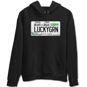 5s Lucky Green shirt to match jordans Jordan Plate sneaker tees Air Jordan 5 Lucky Green SNRT Sneaker Release Tees unisex cotton Black 2 crew neck shirt