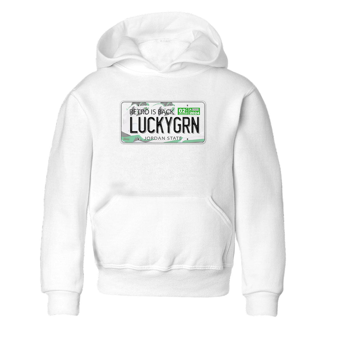 5s Lucky Green shirt to match jordans Jordan Plate sneaker tees Air Jordan 5 Lucky Green SNRT sneaker release tees baby toddler White 2 cotton Shirt