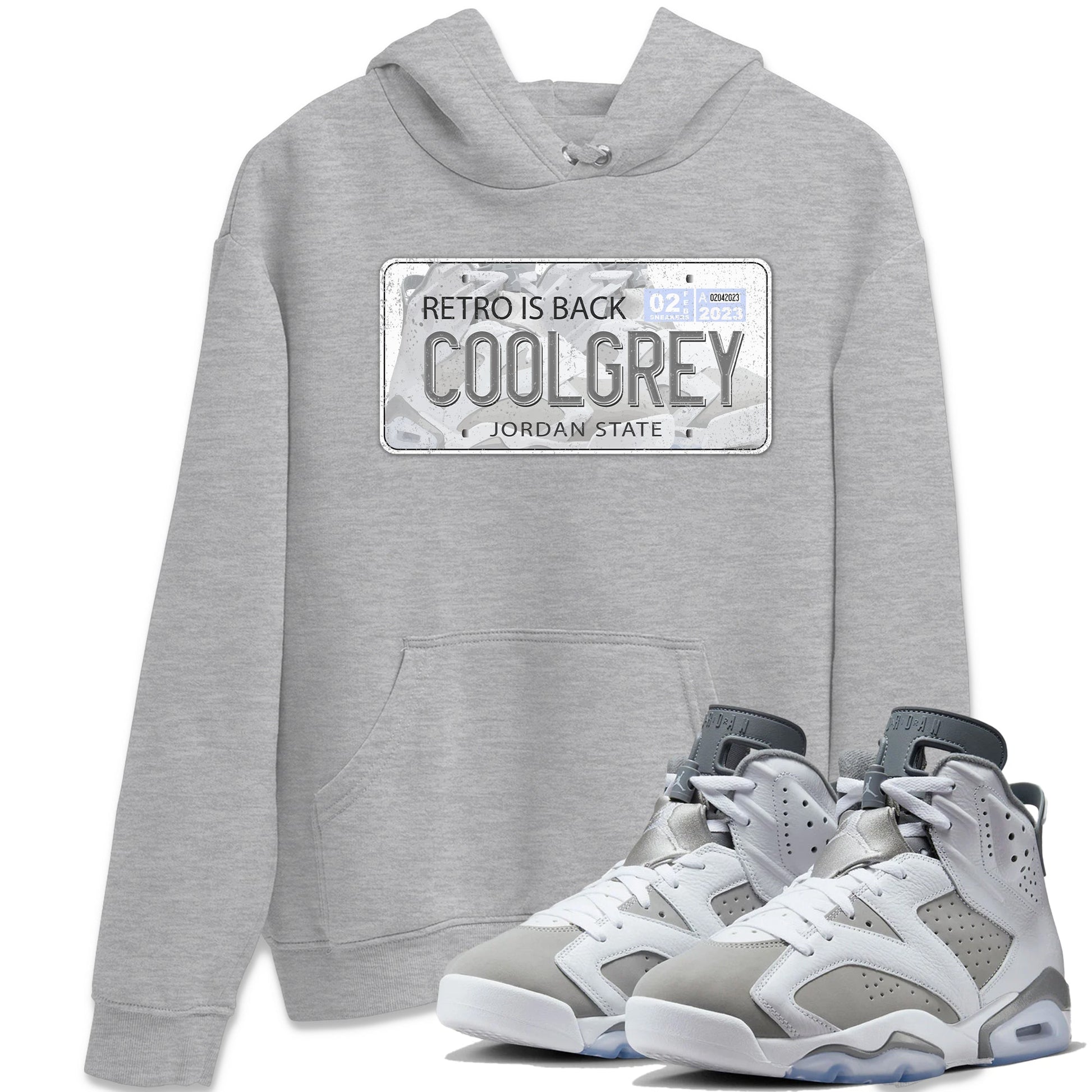 Jordan 6 Cool Grey Sneaker Match Tees Jordan Plate Sneaker Tees Jordan 6 Cool Grey Sneaker Release Tees Unisex Shirts