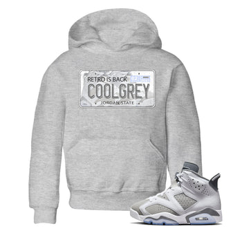 Jordan 6 Cool Grey Sneaker Match Tees Jordan Plate Sneaker Tees Jordan 6 Cool Grey Sneaker Release Tees Kids Shirts