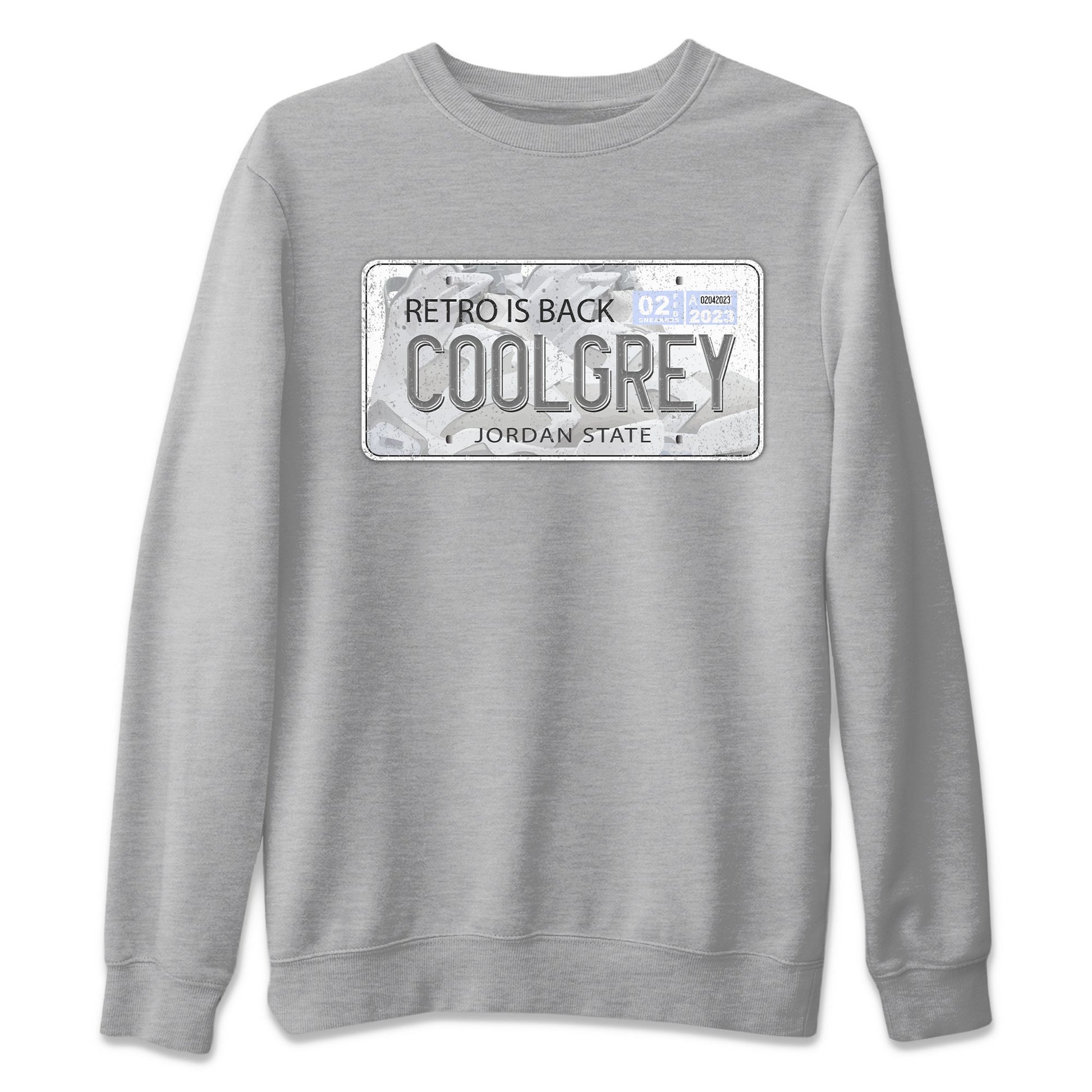 Jordan 6 Cool Grey Sneaker Match Tees Jordan Plate Sneaker Tees Jordan 6 Cool Grey Sneaker Release Tees Unisex Shirts