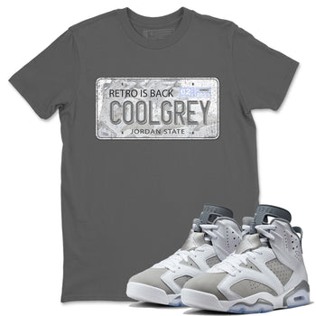 Jordan 6 Cool Grey Sneaker Match Tees Jordan Plate Sneaker Tees Jordan 6 Cool Grey Sneaker Release Tees Unisex Shirts