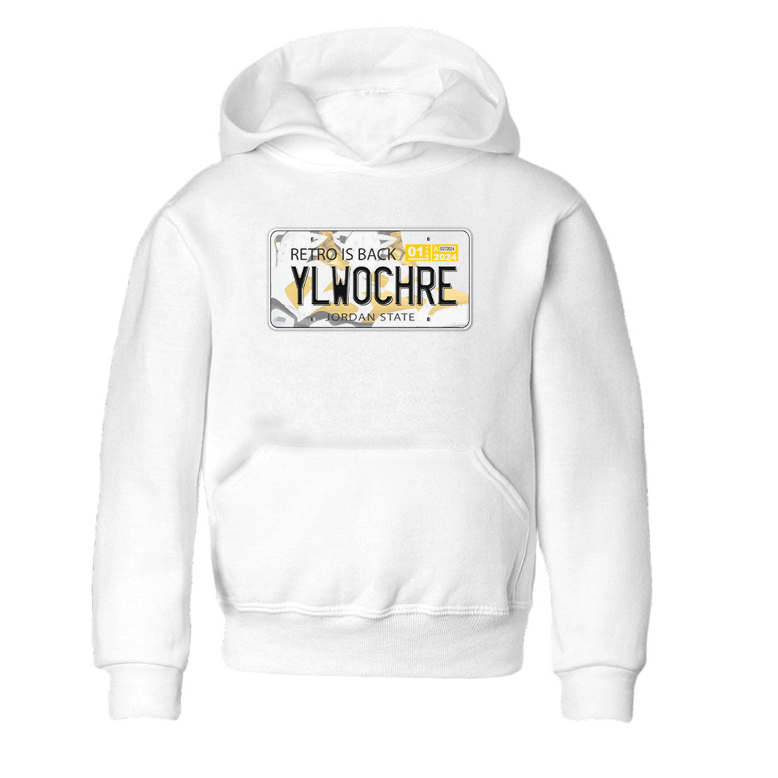 Jordan plate sneaker match tees to Yellow Ochre 6s street fashion brand for shirts to match Jordans SNRT Sneaker Tees Air Jordan 6 Yellow Ochre unisex t-shirt White 2 youth shirt
