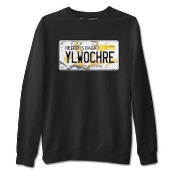 Jordan plate sneaker match tees to Yellow Ochre 6s street fashion brand for shirts to match Jordans SNRT Sneaker Tees Air Jordan 6 Yellow Ochre unisex t-shirt Black 2 unisex shirt