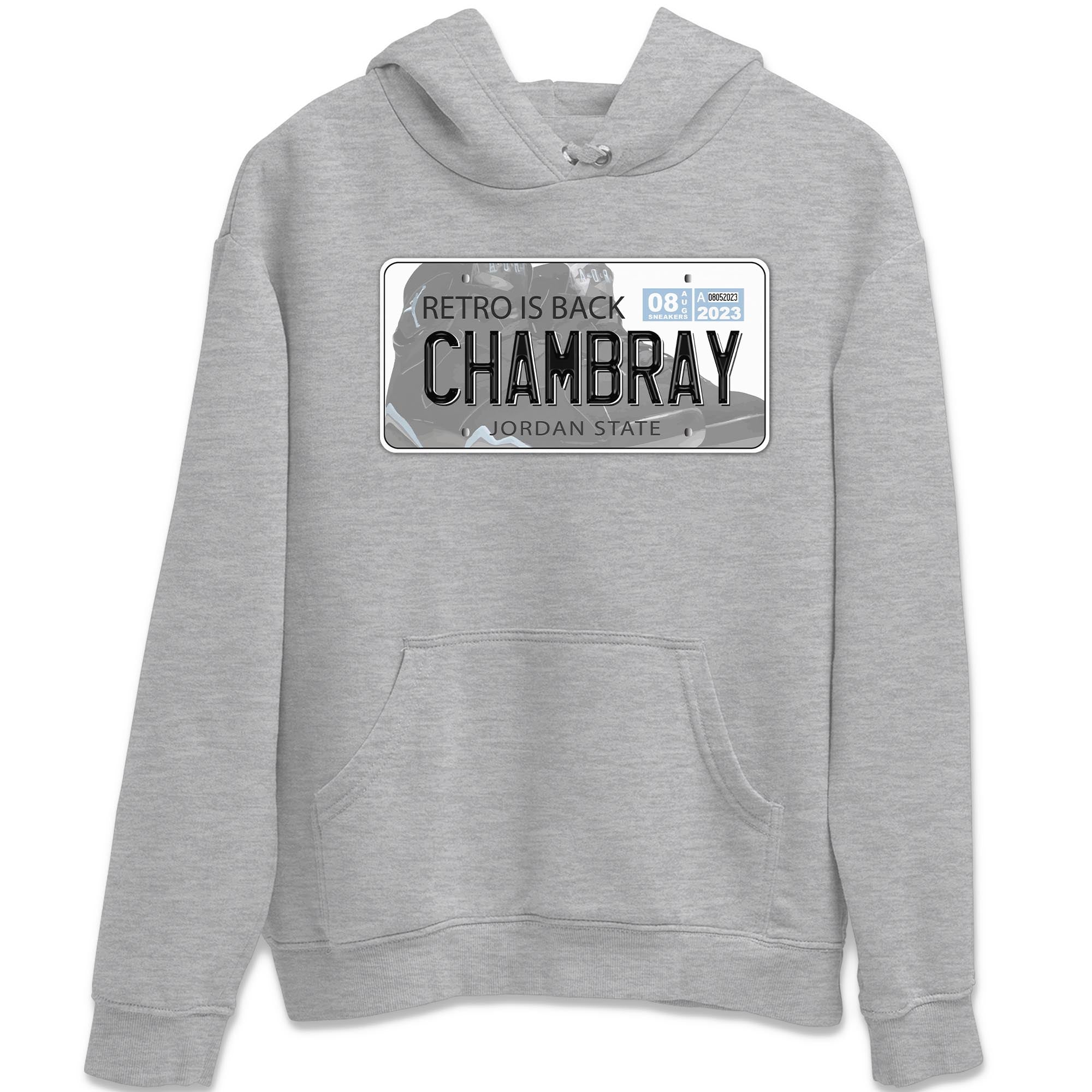 Air Jordan 7 Chambray shirt to match jordans Jordan Plate sneaker tees AJ7 Chambray SNRT Sneaker Release Tees Unisex Heather Grey 2 T-Shirt